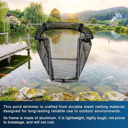 ETZ 29146 Pond Skimmer Debris Net for Aquascape,Black