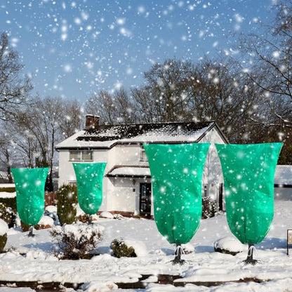 Phopich 4 Pack Plant Covers Freeze Protection 32''W x 48''H 2.5oz/yd²