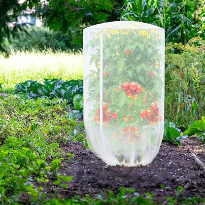 59 x 32.4in Garden Netting with Zipper for Tomato Strawberry Herb - size: 59 x 32.4 Inch