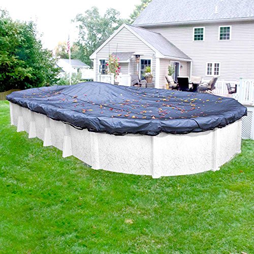Doheny’s Professional Grade Leaf Nets for Above Ground Pools – 21' x 41' Oval – Makes Clean-Ups Fast – Lightweight, Versatile & Durable – Keeps Leaves Out - size: 21' x 41' Oval