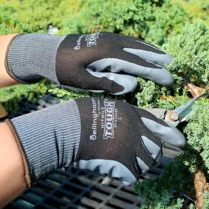 Brussel's Bonsai - Large Nitrile-Coated Gardening Gloves - size: Large