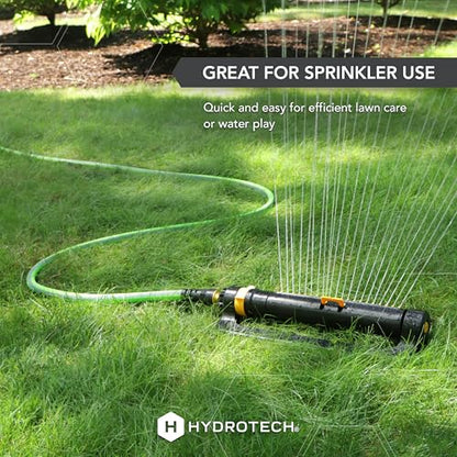 HydroTech FLATJACKET Lightweight Garden Hose 5/8 in x 50 ft, Green - size: 50 Feet