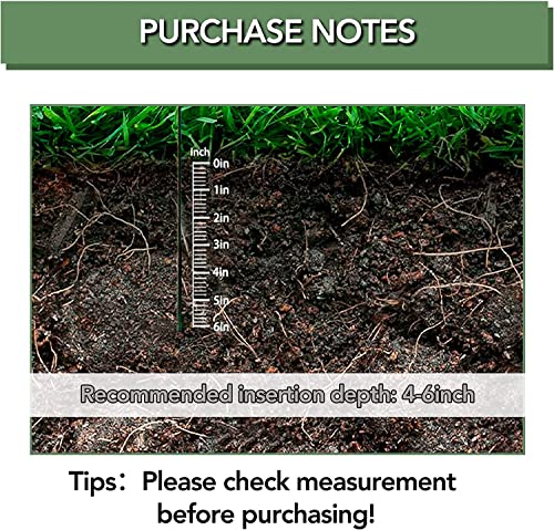 12 Pack 24 Inch Tall Snake Plant Support Stakes with 15 Twist Ties - size: 24" H