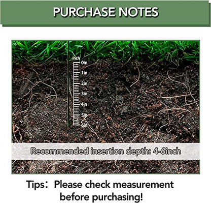 12 Pack 24 Inch Tall Snake Plant Support Stakes with 15 Twist Ties - size: 24" H