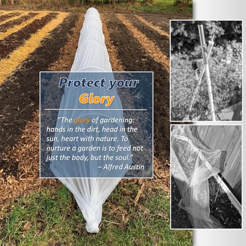Greenhouse Hoops for 2-4ft Wide Raised Beds, 6.56ft Long Super Bendable Fiberglass Garden Hoops, Weather Resistant Grow Tunnel Support Frame for Plant Row Cover, 6 Pcs - style: Beginner Kit