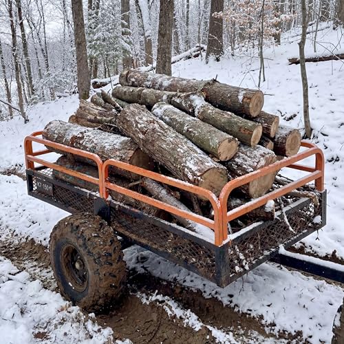 Impact Implements® 1500lb ATV/UTV/Tractor Cargo Trailer with Steel Floor - size: 1500lb Steel Floor