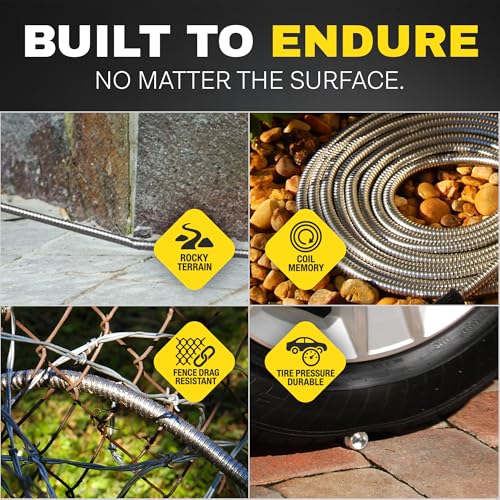 BIONIC STEEL 10Ft Short Garden Hose Extension Connector for Reel - size: 10'