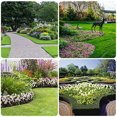 30 FT Grass Barrier Landscape Edging Coil, 5" Depth Terrace Board Edging - color: 30FT