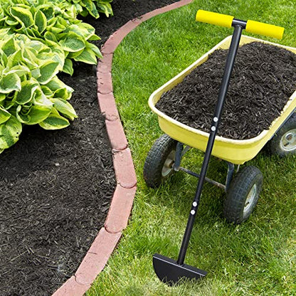 Colwelt Half Moon Edger Lawn Tool, Manual Lawn Edger Half Moon Shovel Spade