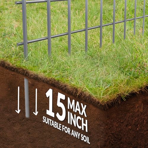 Dig Defence Original Animal Barrier Garden Fence, X-Large, 6 Pack - size: 6 Count