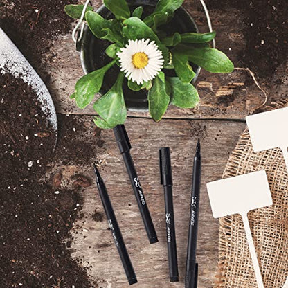 Mr. Pen- Garden Markers, Black, 4 Pack, Plant Markers - color: Black Garden Markers