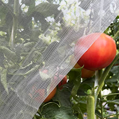 Garden Netting 4x10ft for Plants - Ultra Fine Mesh Bug Insect Barrier - size: 4'x10'