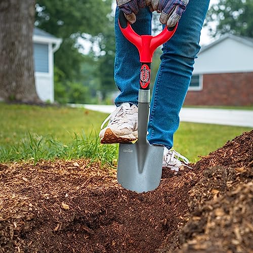 Radius Garden 27211 Mini Digger Shovel, Red - style: Mini Digger