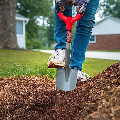 Radius Garden 27211 Mini Digger Shovel, Red - style: Mini Digger