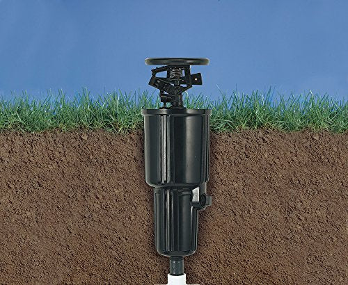 2-Pack Orbit 55100 Super-Jet 3-Inch Pop-Up Impact Canister Sprinkler Spray Head with 40-Foot Coverage