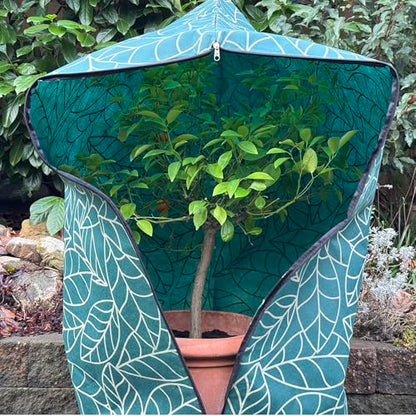 Plant Covers Freeze Protection 32"x47" | 2-Pack Winter Frost Blankets - size: 32 x 47 In