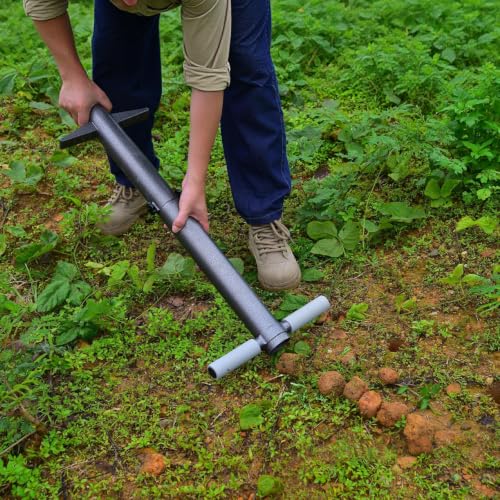 Bulb Planter, Sod Plugger Stand Up Grass Plugger for Lawn Repair
