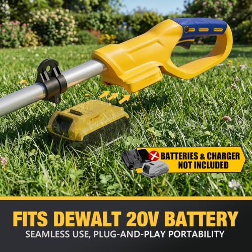 Cordless Pole Saw for Dewalt 20V Battery, 15 FT Reach, Tool Only