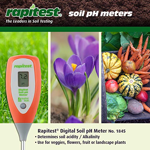 Luster Leaf Rapitest Digital Soil pH Meter. Designed and Engineered in the USA. - size: 1 Count (Pack of 1), style: Digital Soil pH Meter