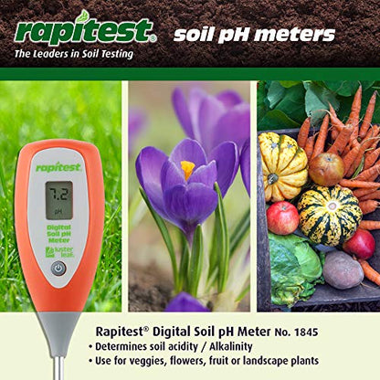 Luster Leaf Rapitest Digital Soil pH Meter. Designed and Engineered in the USA. - size: 1 Count (Pack of 1), style: Digital Soil pH Meter