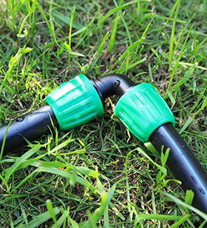 15 Pcs 1/2 Inch Drip Irrigation Elbow Fittings - size: 1/2 inch Elbow