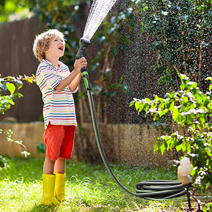 WORKPRO Garden Hose 5/8" x 50FT, Heavy-Duty - size: 50ft, style: Bi-Material 360° Rotary Handle