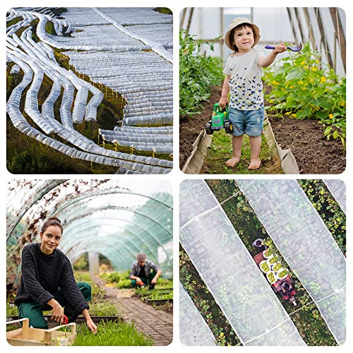 Alpurple Insect Bird Barrier Netting Mesh-10 x 15 Feet Garden Bug Netting Plant Cover for Protect Plant Fruits Flower from Insect Bird Eating - color: 10 X 15ft