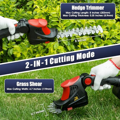 Hedge Trimmer Cordless for Milwaukee 18V MAX Battery (Tool Only)