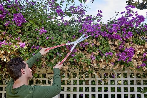 Corona Tools PrecisionCUT Aluminum Hedge Shear – Lightweight Hedge Clippers for Trimming Hedges, Shrubs & Bushes, Garden Landscaping Shears