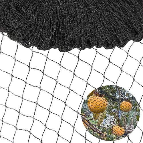 POYEE 50x50ft Bird Netting, 1 inch Mesh, Heavy Duty Garden Netting - size: 50 x 50 FT
