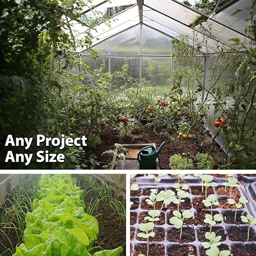 Handy Pantry Black Plastic Garden Tray Inserts - 100 Sheets of 36 Planting - size: 100 Sheets