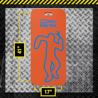 Body Work Mat, 41" x 17", 1" Thick Closed-Cell Foam - size: Body Work Mat (41" x 17")