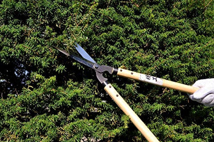 KAKURI Japanese Hedge Shears Small 20", Professional Mini Hadge Clippers for Trimming Bush and Border, Heavy Duty Handheld Compact Size, Made in Japan - style: 20" Compact