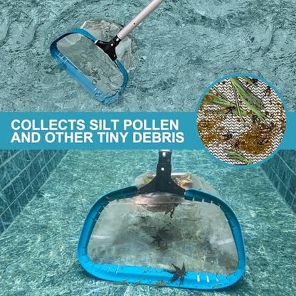 Pool Net - Professional 20" Swimming Pool Leaf Skimmer Rake (No Pole) - size: 20"
