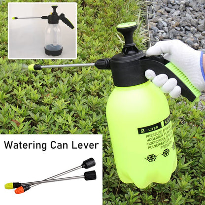 2 Pack Half-Gallon Garden Handheld Sprayer Nozzle Replacement with 10'' Extended Rod Adjustable Spraying Tips Parts for 0.5gal Garden Pump Sprayer Pressure Water Spray Bottle 2L Plant Mister