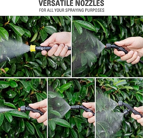 Greenworks 24V 4 Gallon Battery Powered Backpack Sprayer with 5 Tips, 70PSI Pressure-Weed Killer, Pest Control, Sanitizing & Garden Spraying, High-Pressure Sprayer, 2.0Ah Battery and Charger Included - size: W/ Battery & Charger