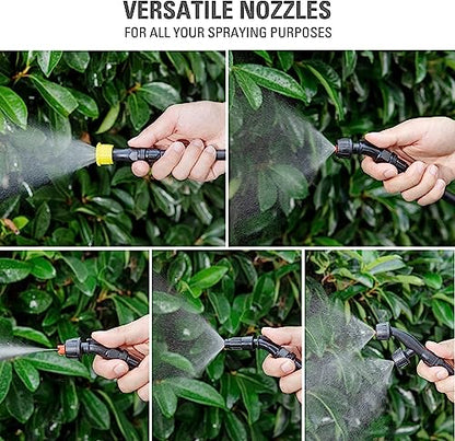 Greenworks 24V 4 Gallon Battery Powered Backpack Sprayer with 5 Tips, 70PSI Pressure-Weed Killer, Pest Control, Sanitizing & Garden Spraying, High-Pressure Sprayer, 2.0Ah Battery and Charger Included - size: W/ Battery & Charger