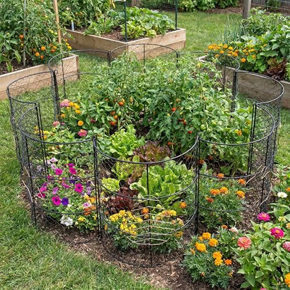 DHAMPOOH Garden Cloches for Plants, Outdoor Plant Protectors, 8 Pack - size: Pack of 8