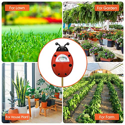 UNIWA Soil Moisture Meter, Plant Moisture Meter, Gardening Tool Kits for Plant Care - color: Red 2Pack