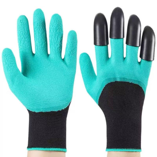 Garden Gloves, Waterproof & Breathable Gardening Gloves for Digging, Planting, Weeding, Seeding, Harvest - style: Single Claw-garden Gloves