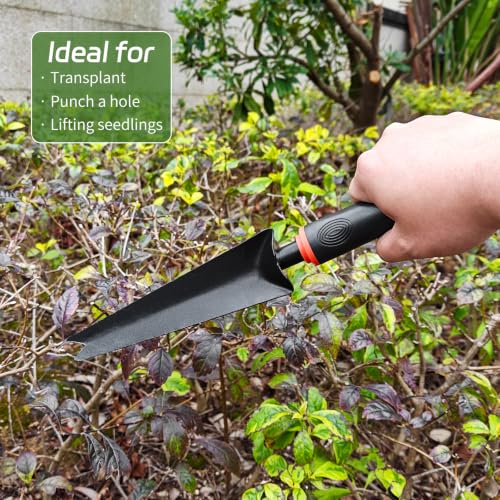 Garden Trowel, Portable Garden Weeder Tool, Gardening Trowel for Vegetable Gardening Backyard Farm Planting(Black Shovel) - color: Black Shovel