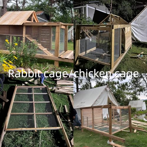 19 Gauge Galvanized Hardware Cloth, Welded Wire Metal Roll Chicken Fence Wire Mesh Screen Roll, Garden Rabbit Fencing, Snake Fence, Chicken Gopher Racoons (1/2 Inch-16Inch x 20Ft) - size: 1/2 Inch-16Inch x 20Ft