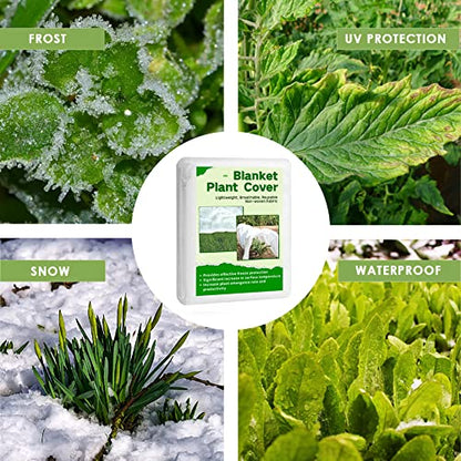 Plant Freeze Protection Cover, 5x30 FT Floating Row Cover - size: 5x30ft