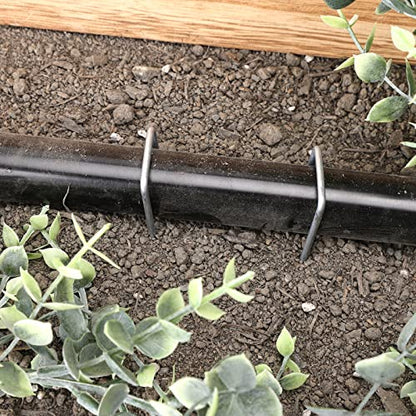 Whonline 560 Pack Landscape Staples 6 Inch, Galvanized Garden Stakes - color: 6 Inch-560 Pcs