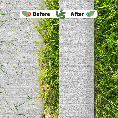 Landscape Edging Border, 2" x 66 FT No-Dig Lawn Edging Kit - size: 2 Inch x 66 FT