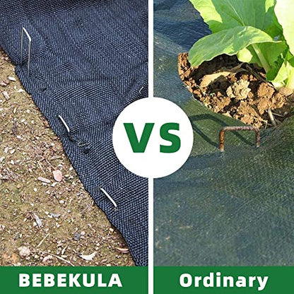 100 Pack 12 Inch Garden Stakes, Galvanized Landscape Staples for Weed Barrier Fabric, Heavy Duty Sod Pins Securing Pegs Netting Ground Sheets and Fleece, Ground Cover, Irrigation Tubing - size: 12 INCH-100Packs