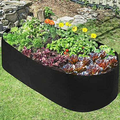 Fabric Raised Garden Bed, Garden Grow Bag for Vegetables, 2 x 4 ft - size: 4×2×1ft