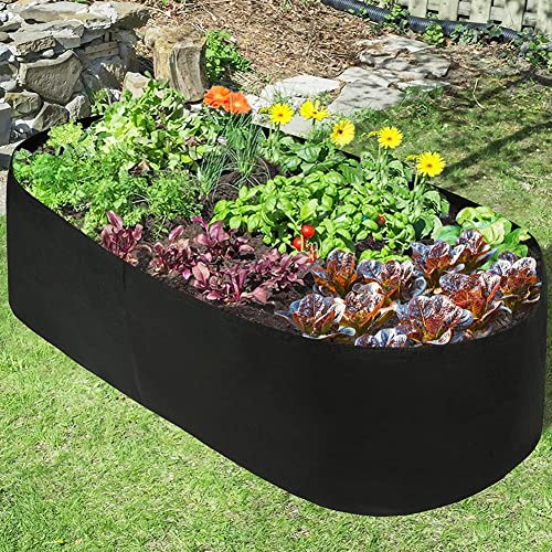 Fabric Raised Garden Bed, Garden Grow Bag for Vegetables, 2 x 4 ft - size: 4×2×1ft