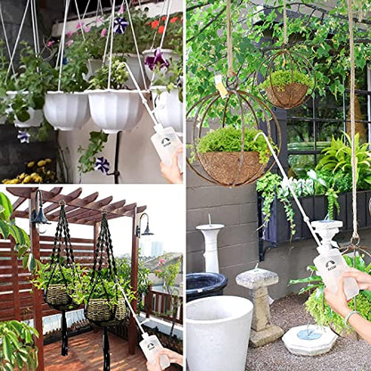 BKSAI Hanging Plant Plant Watering Bottle Update Multifunction Watering can with Long Spout Can Anti-backflow Watering System | Indoor or Outdoor | U.S.A Patent Design - color: 500ml