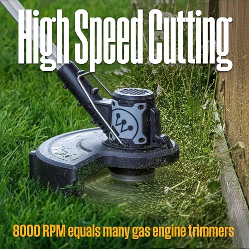 Westinghouse 20V 2-in-1 Cordless String Trimmer and Edger, 12 Inch Cutting Path with 2.0Ah Battery and Charger - style: 20V String Trimmer